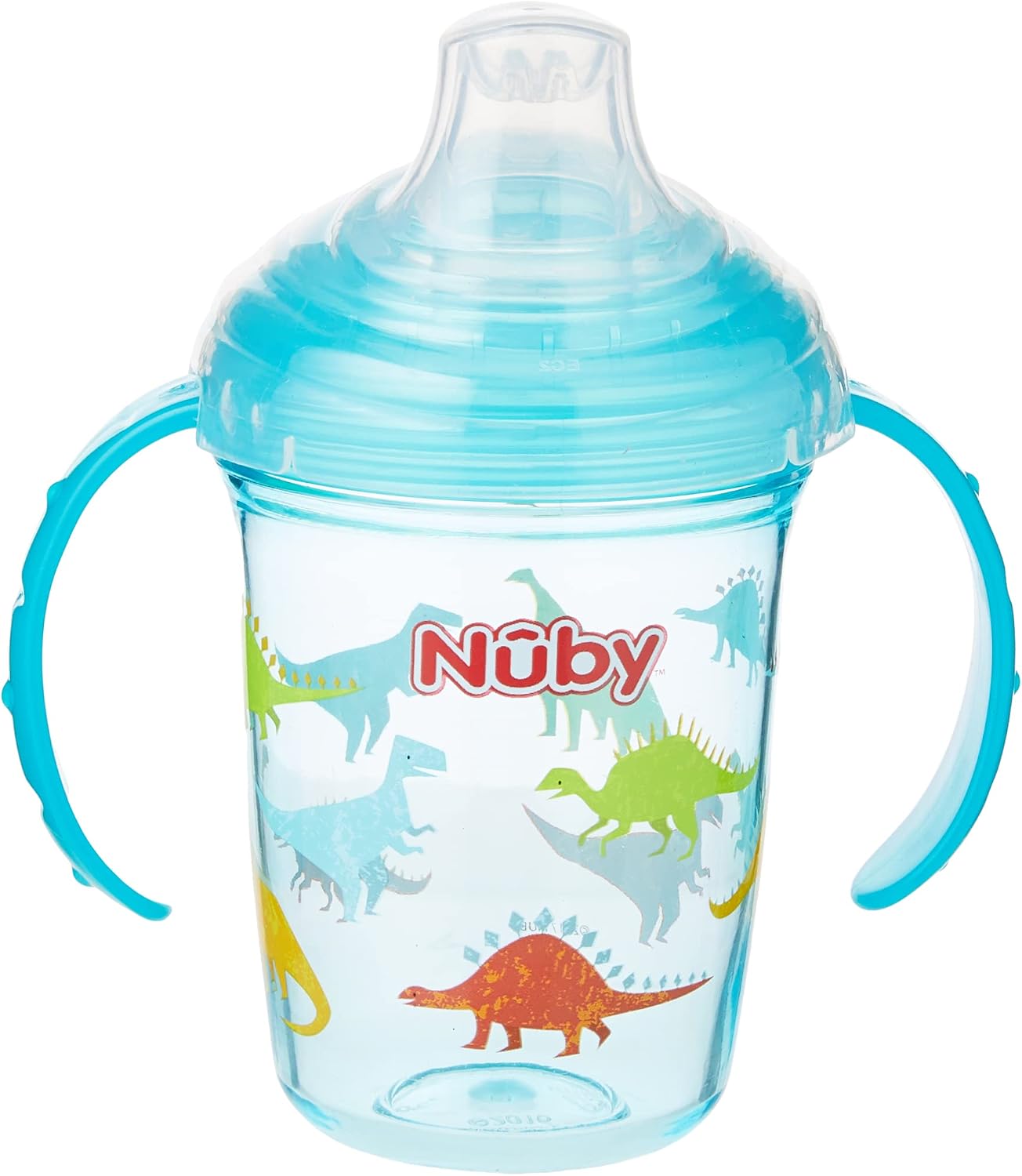 Detalle 1 de Nuby PP Grip N Sip Water Bottle – No Spill Sippy Cup (240ml, Bees, Twin Handle) – Pack of 2