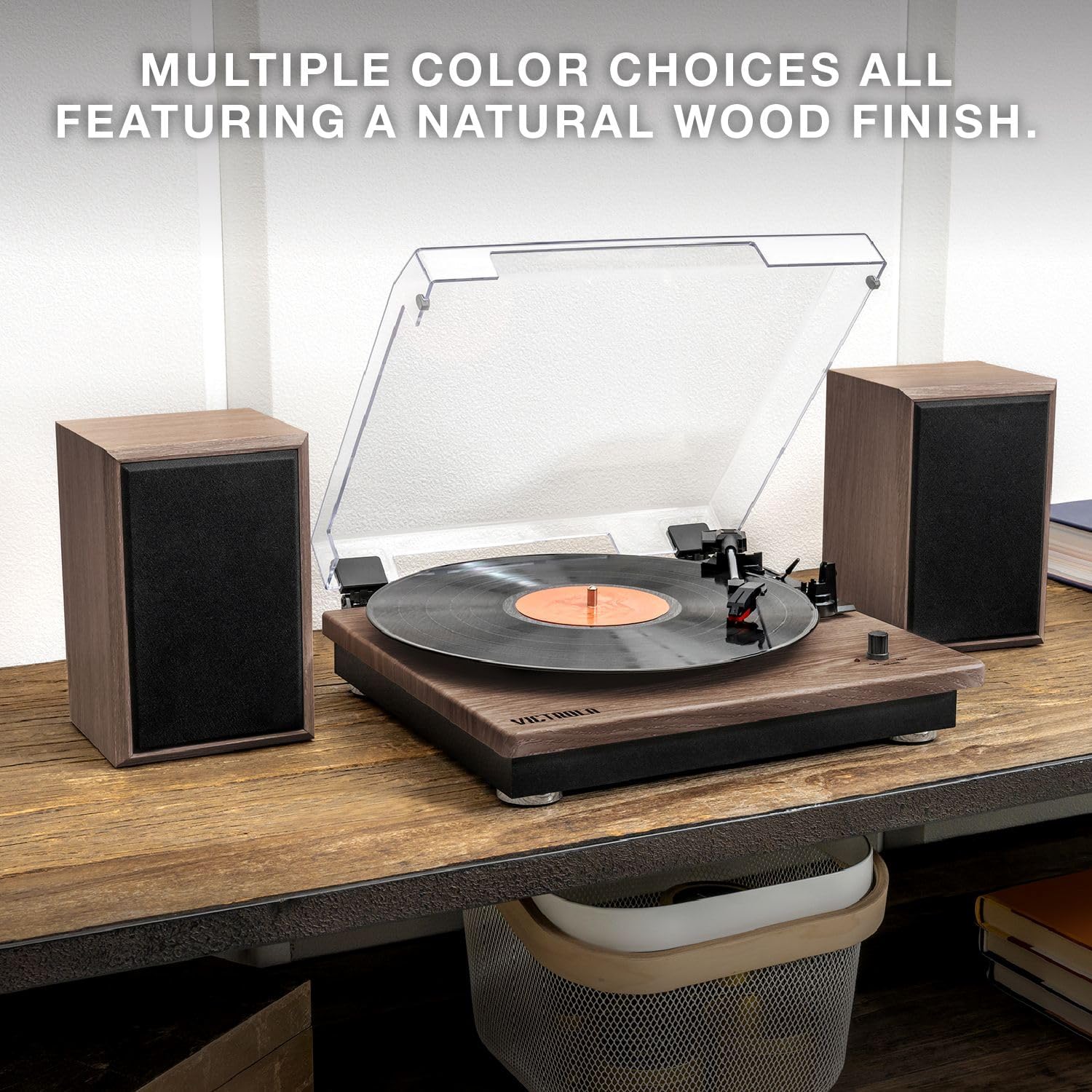 Thumbnail 5 de Victrola Montauk 3-Speed Turntable with Bluetooth