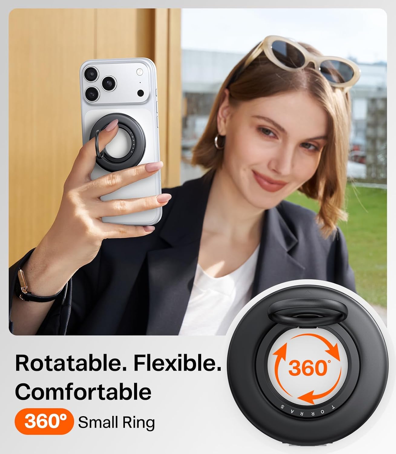 Detalle de TORRAS 2025 Magnetic Phone Grip 360°