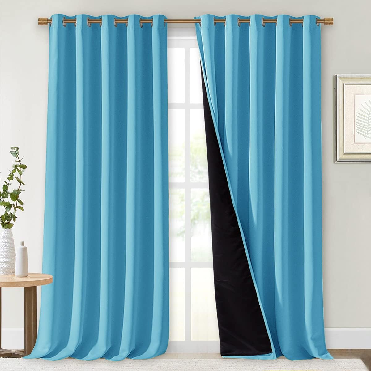 NICETOWN 100% Blackout Curtains 70×108 in 🪟
