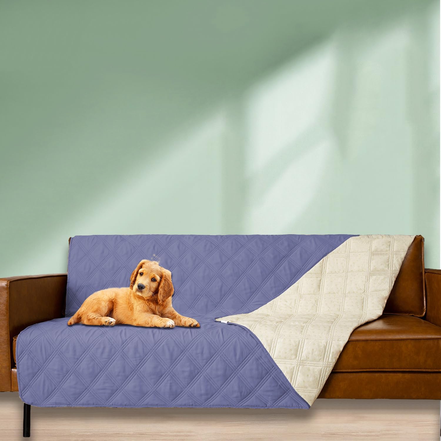 Thumbnail 6 de Ameritex Waterproof Dog Bed Cover, 82 x 102-Inch Quilted Microfiber Blanket