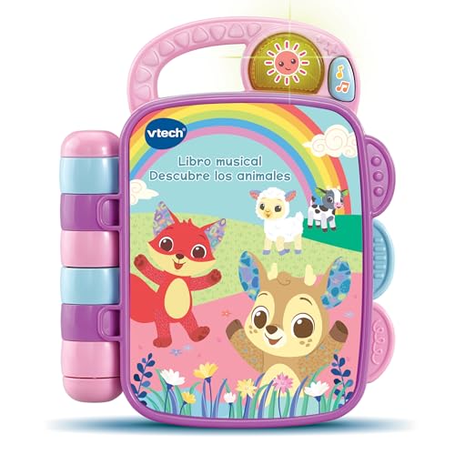 Detalle de VTech-Baby Libro Musical Descubre los Animales, +6 meses