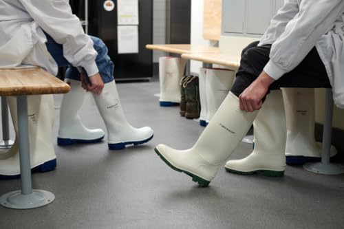 Detalle 2 de DUNLOP Pricemastor Classic Wellies, Waterproof PVC, White, UK 2.5