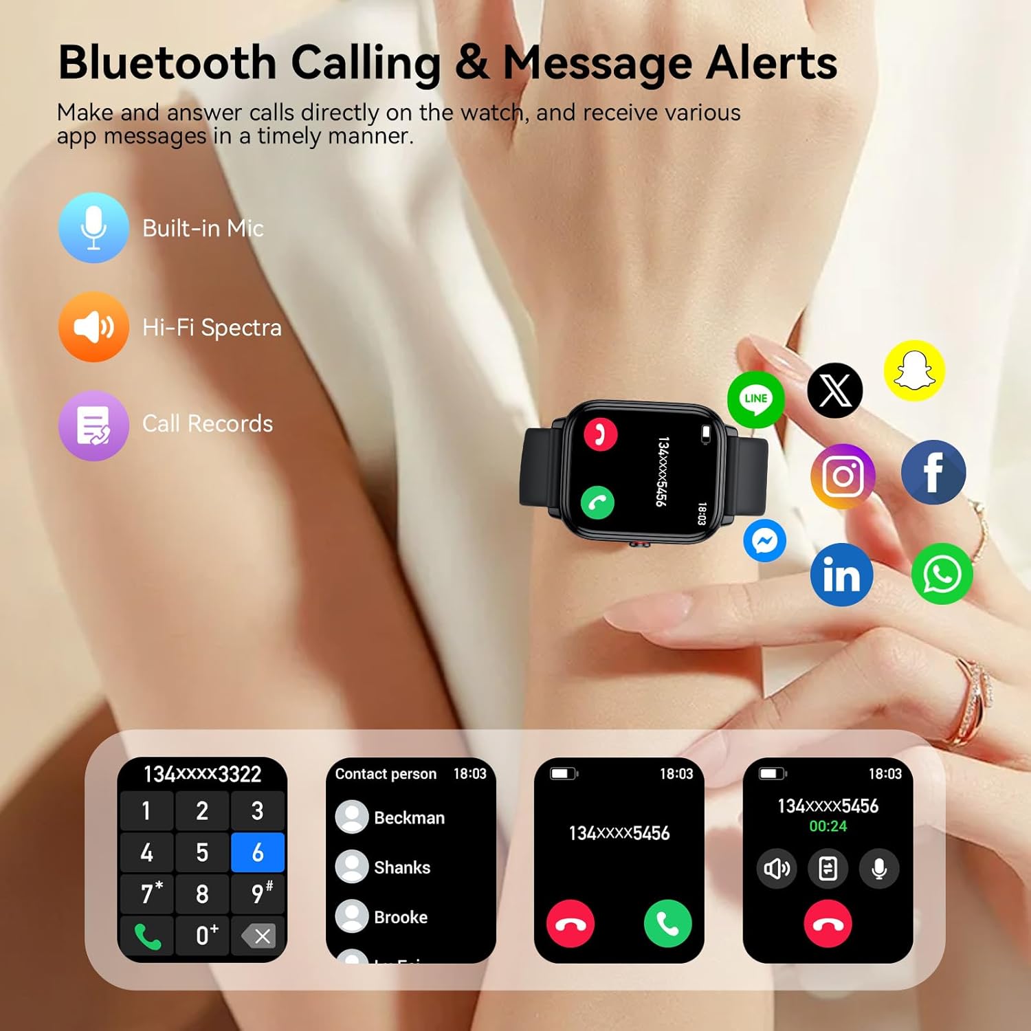 Thumbnail 1 de Tiksounds Smart Watch 2026, 20 days