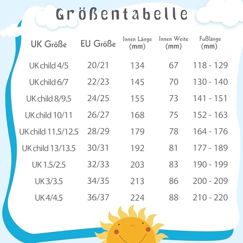 Detalle de Kyopp Chaussons Enfant Respirants Antidérapants – Doux et Sécurisés
