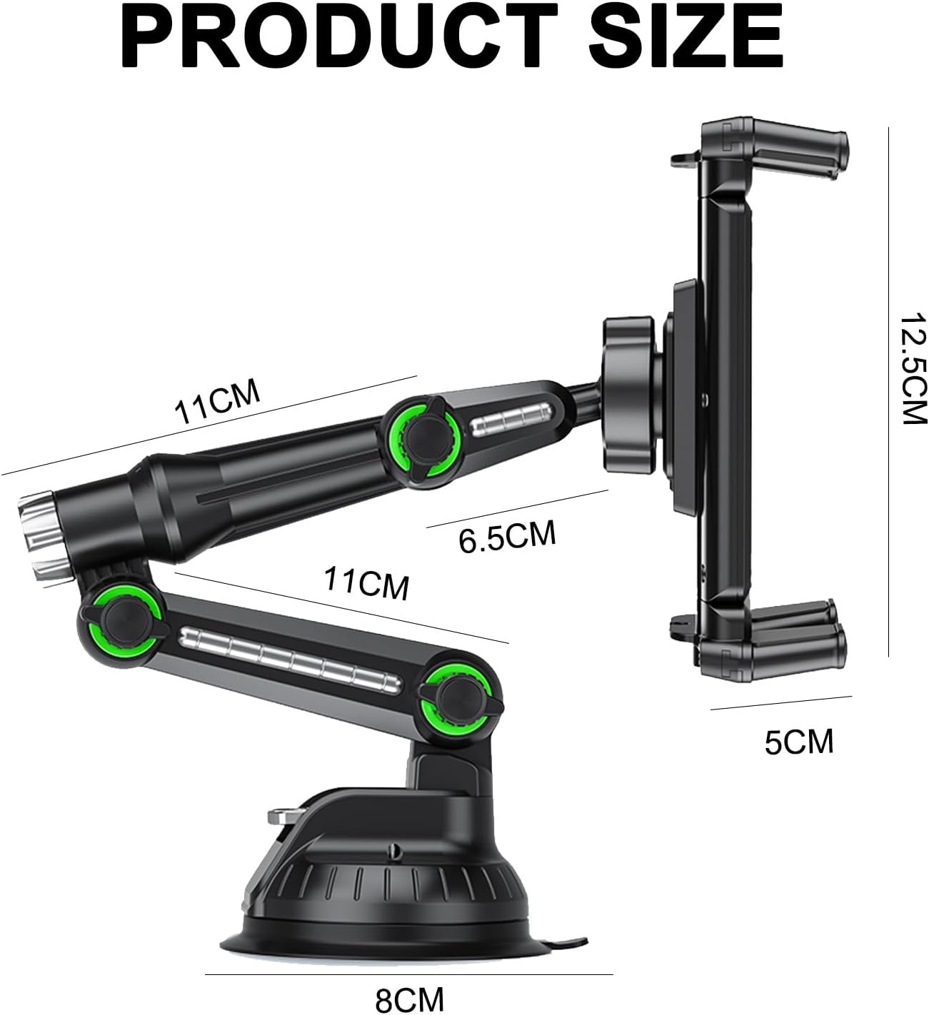 Detalle de CMANLNYK Car Tablet Phone Holder 360°