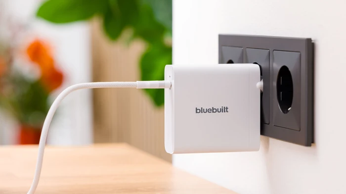 Thumbnail 14 de BlueBuilt 140 W GaN USB-C-Ladegerät Weiß + USB-C-Kabel 240 W 2 m Nylon Weiß Doppelpack