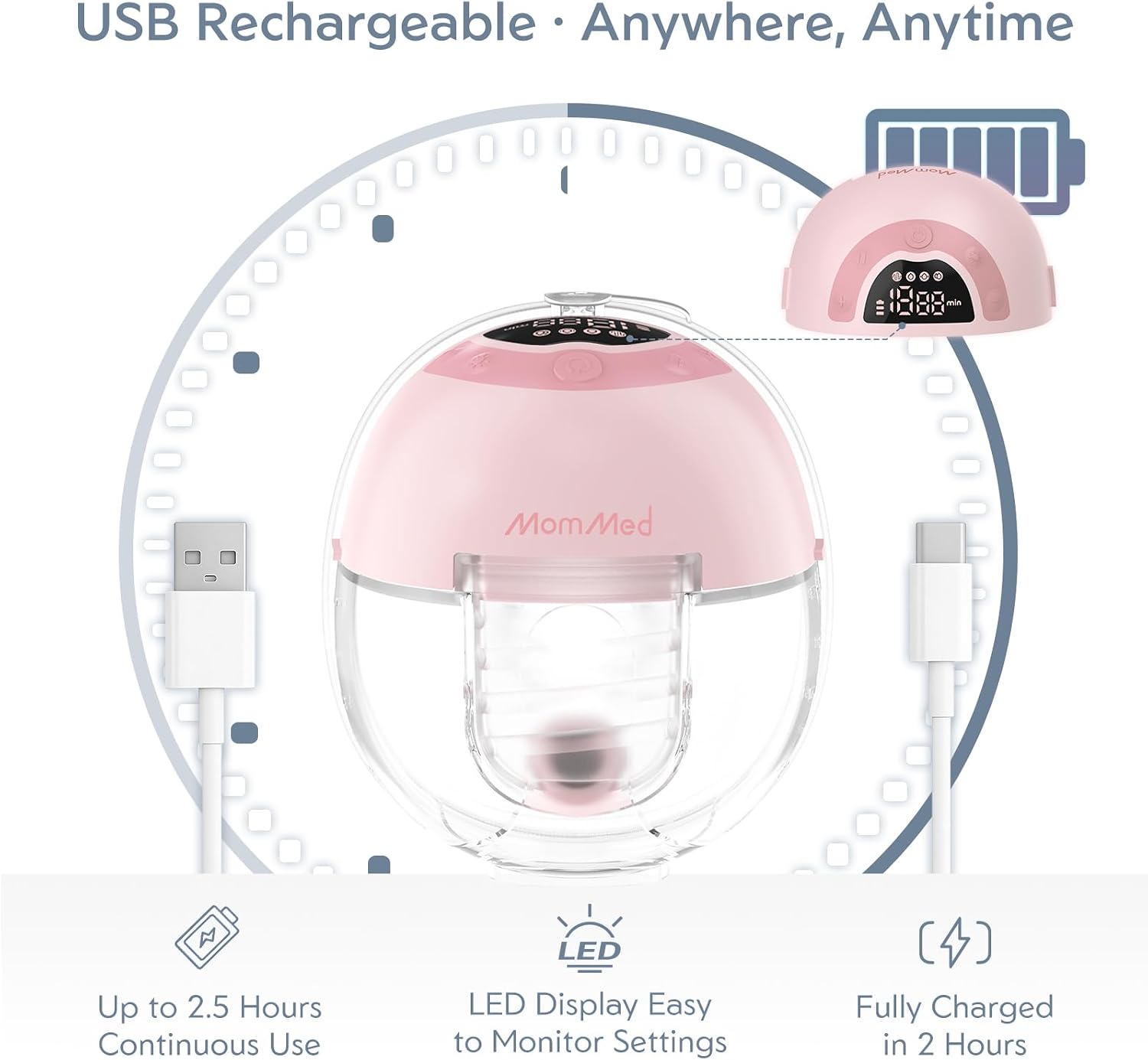 Thumbnail 5 de MomMed S33 Wearable Breast Pump review: quiet, hands‑free pumping in bra