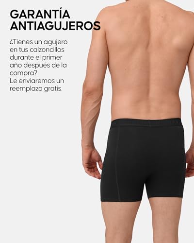 Detalle 2 de Boxers DANISH ENDURANCE coton bio, lot de 3 ⚙