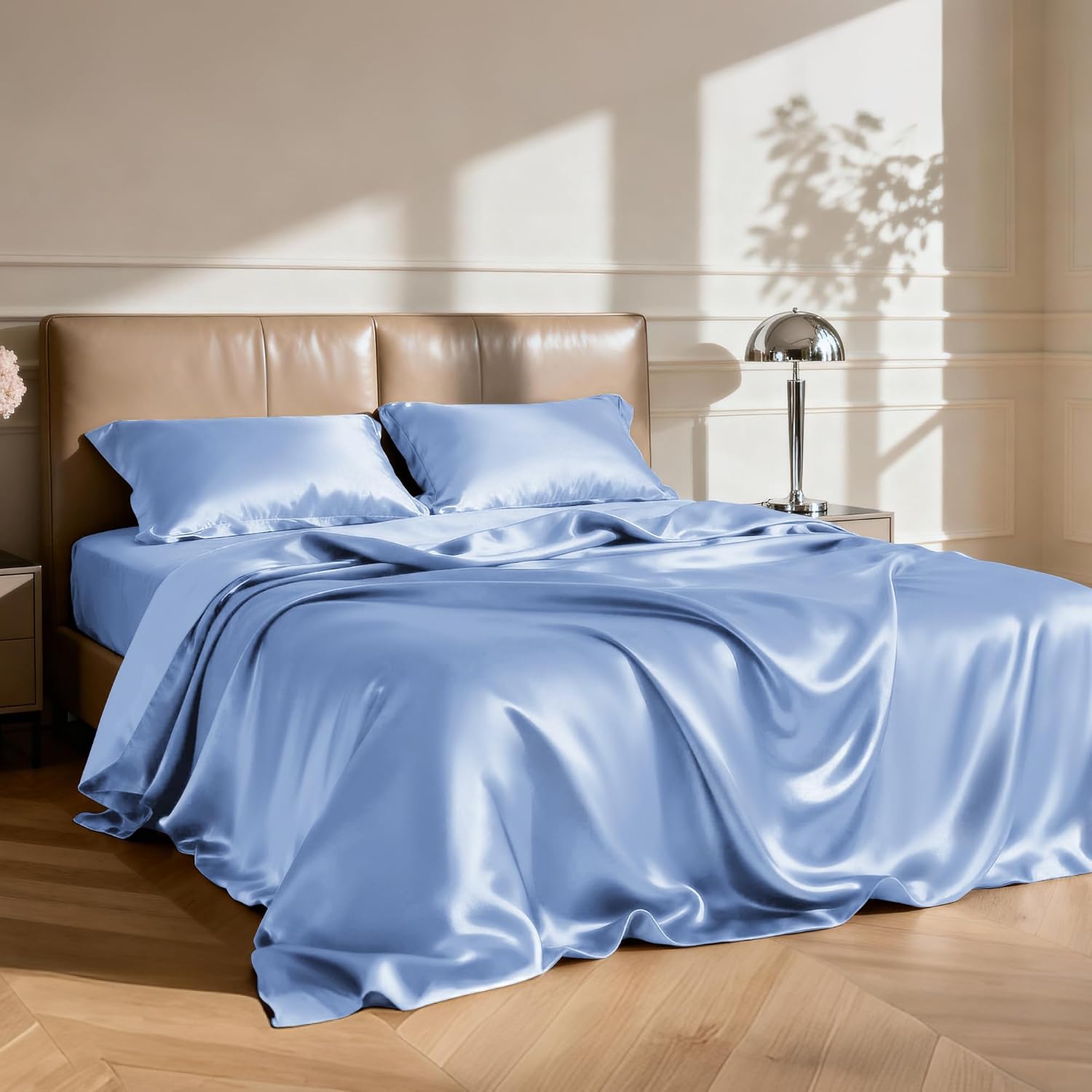 Detalle de Love's cabin Satin Queen Sheets