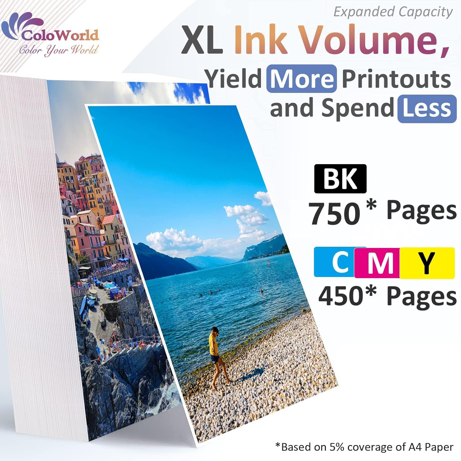 Thumbnail 2 de ColoWorld 303XL cartucce 2-Pack per stampanti 🖨