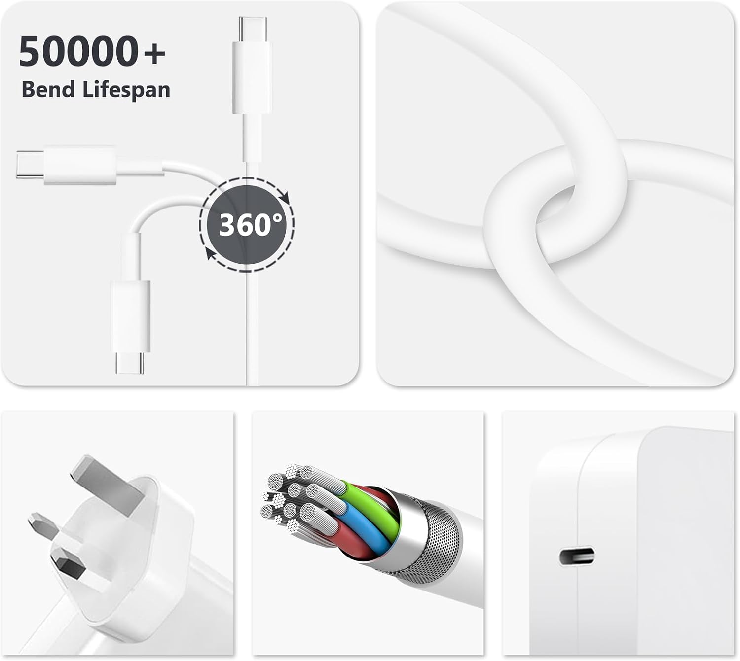 Thumbnail 6 de SEYGSTG 106W Fast Charger with 6 ft USB‑C cable