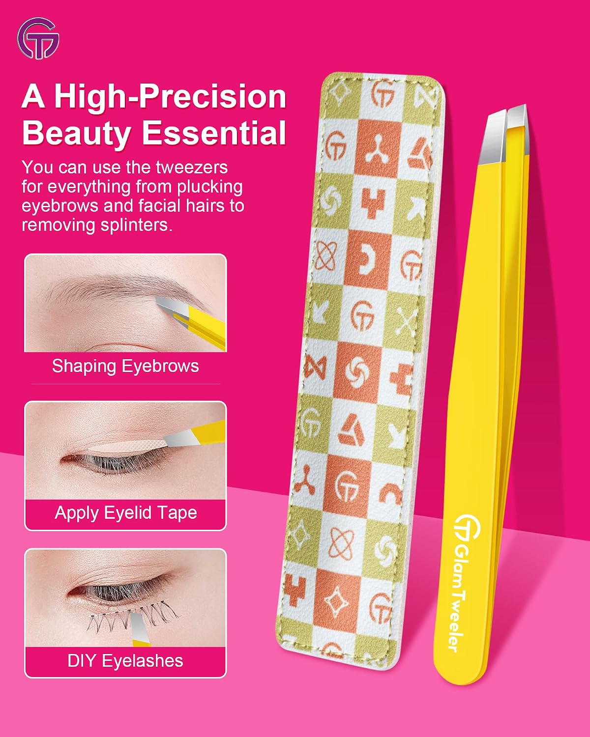 Thumbnail 4 de GlamTweeler Expert Eyebrow Tweezers