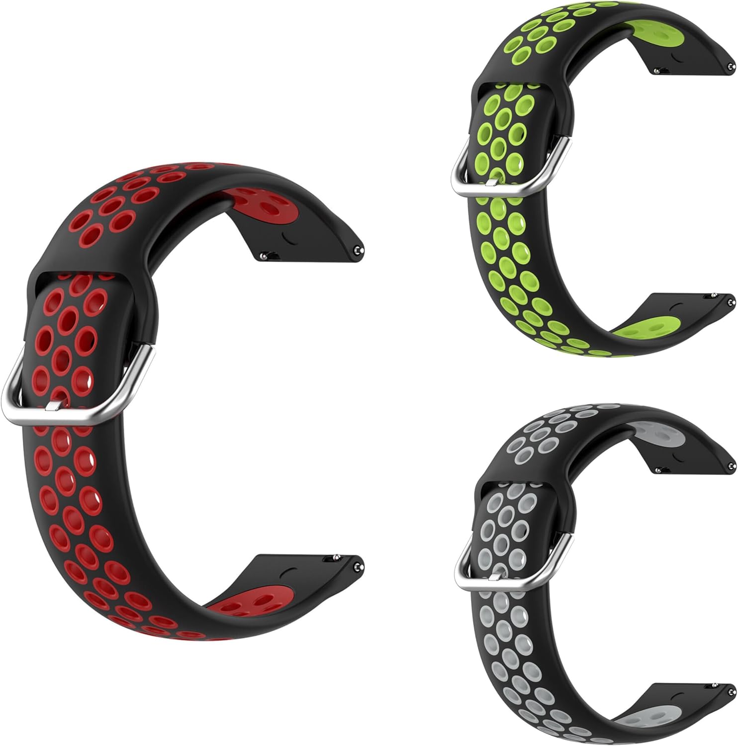Thumbnail 6 de Panda Bobo Reflex Active Watch Strap Silicone Replacement Band (Series 4–16, 23, 26)