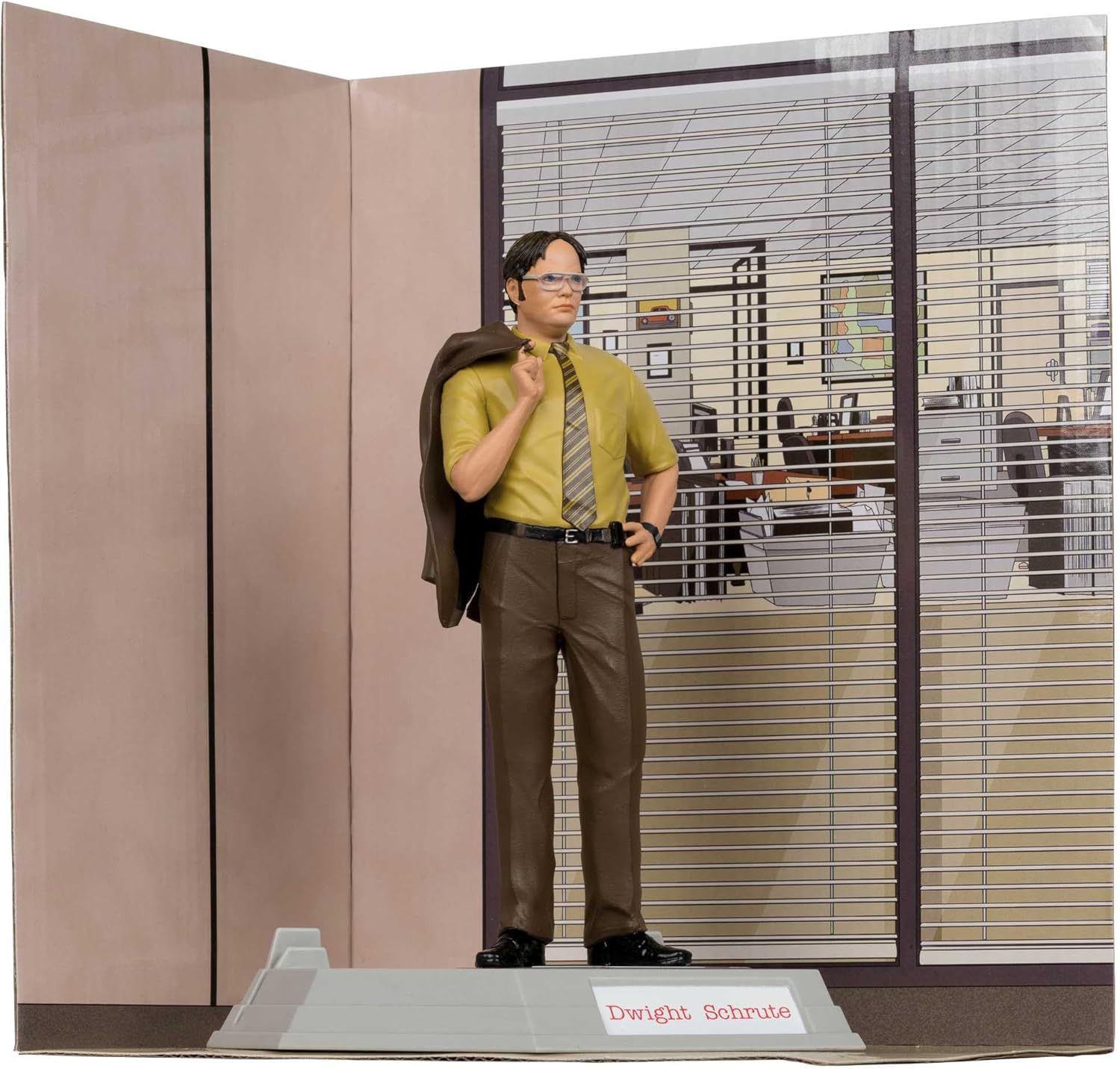 Detalle 2 de McFarlane Toys Dwight Schrute 6in posed figure