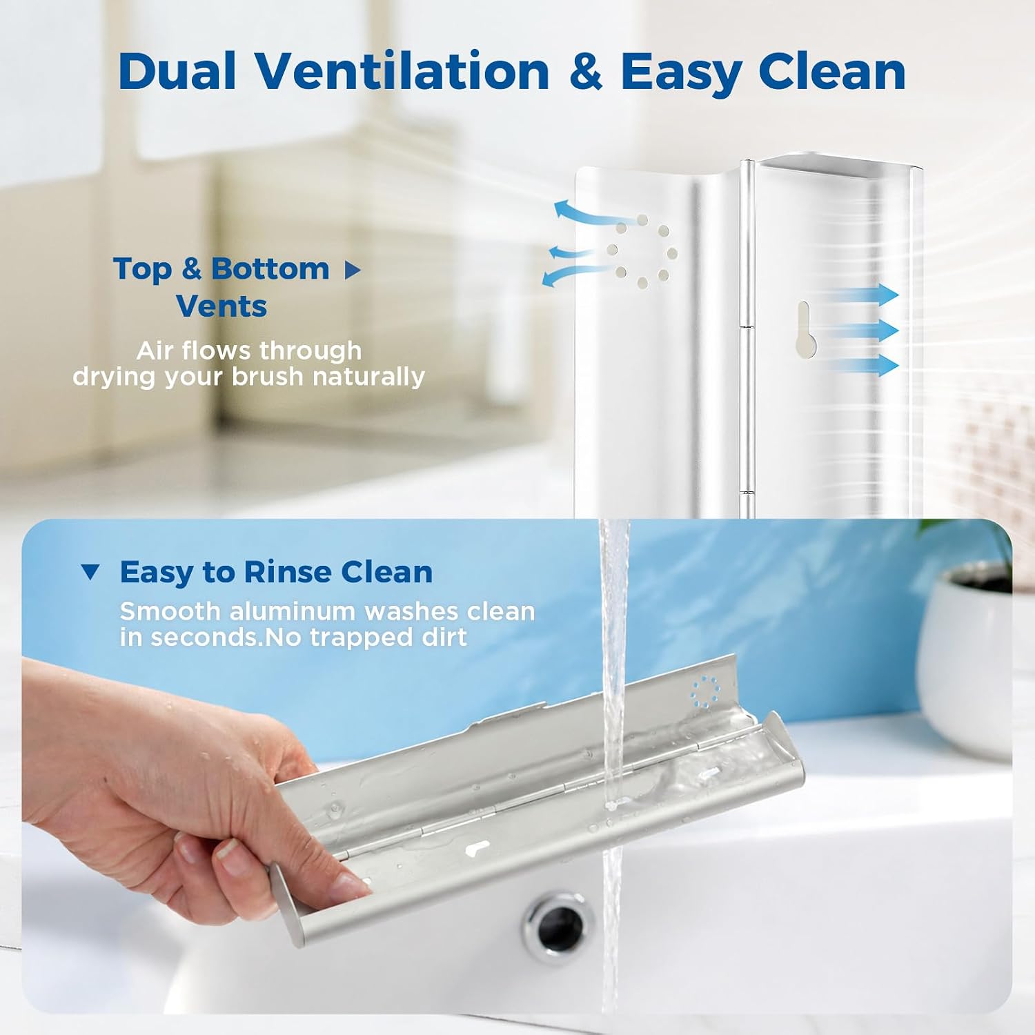 Detalle 2 de Joycation Aluminum Toothbrush Travel Case