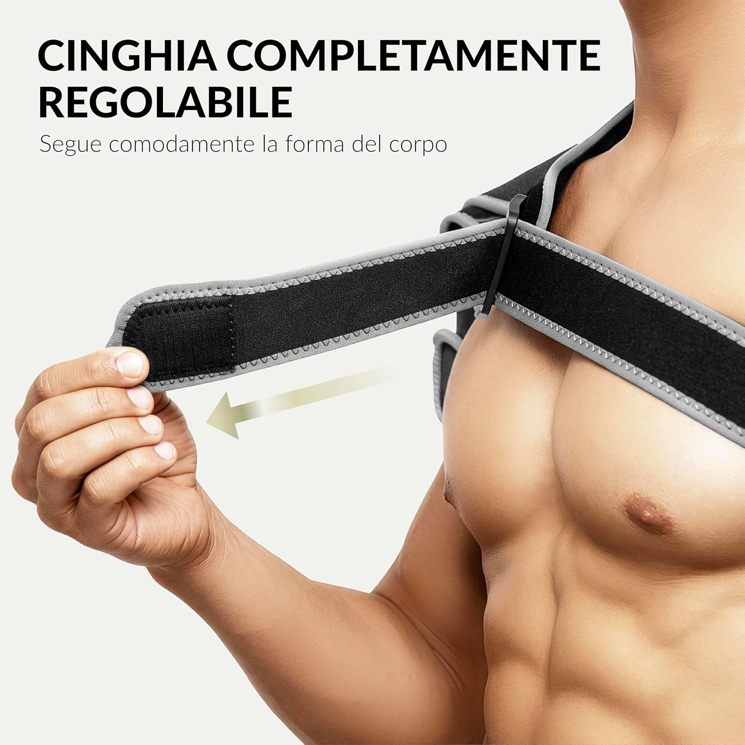 Detalle 2 de BraceUP tutore spalla regolabile con tasca