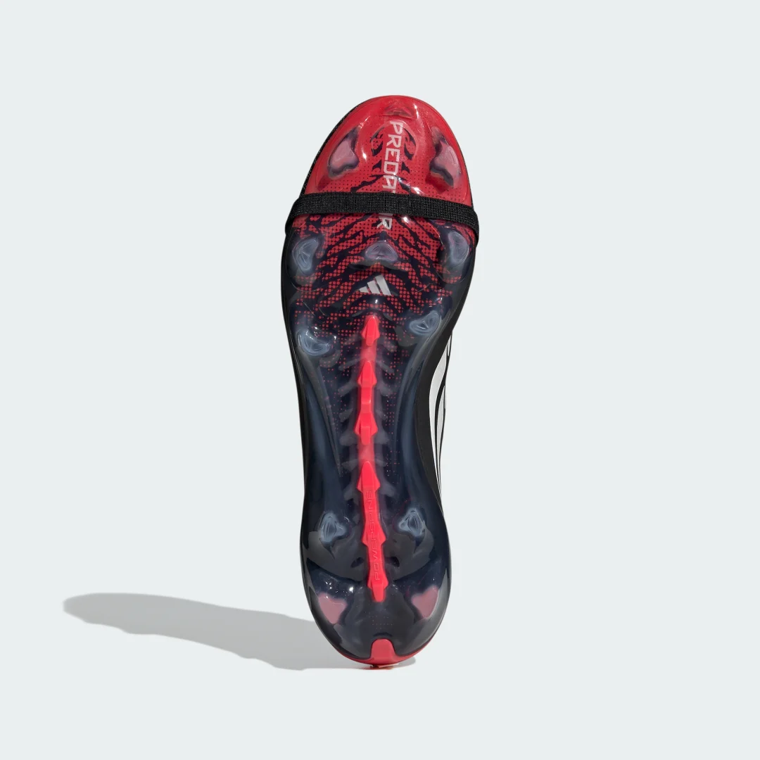 Detalle 2 de PREDATOR ELITE: Bota de fútbol con lengüeta plegable para césped natural seco de Adidas