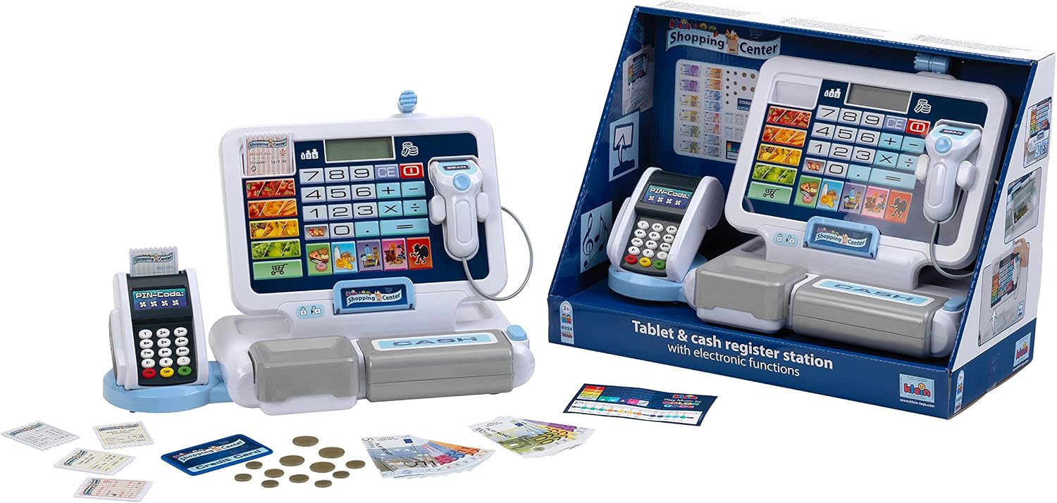 Thumbnail 6 de Theo Klein 9324 Caisse enregistreuse électronique avec écran amovible et accessoires — jeu de rôle pour enfants