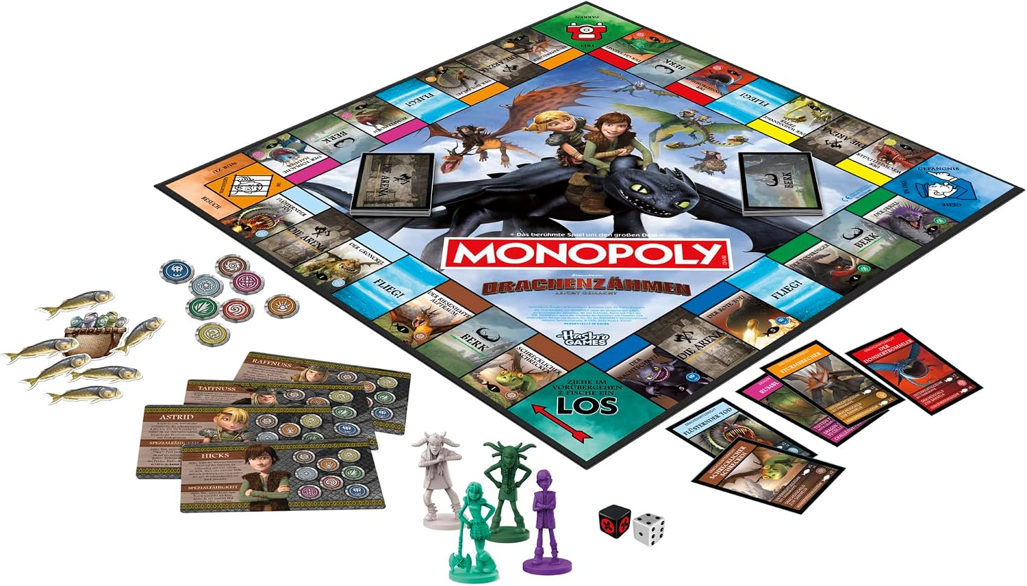 Thumbnail 5 de DreamWorks Monopoly Drachenzähmen Brettspiel 🧩