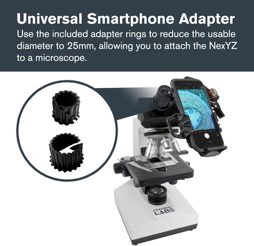 Detalle de Celestron NexYZ DX universal smartphone adapter