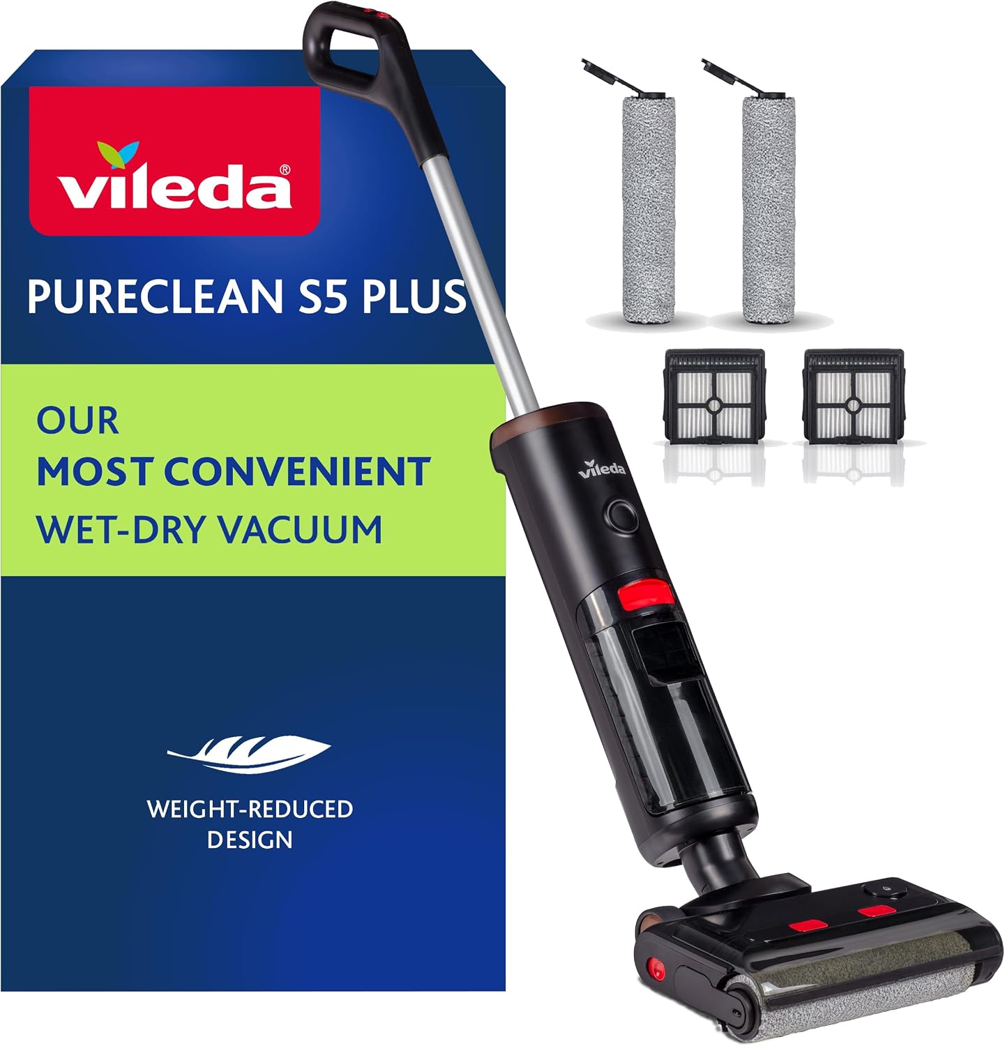 Detalle de Vileda Steam Plus balai vapeur 400 ml