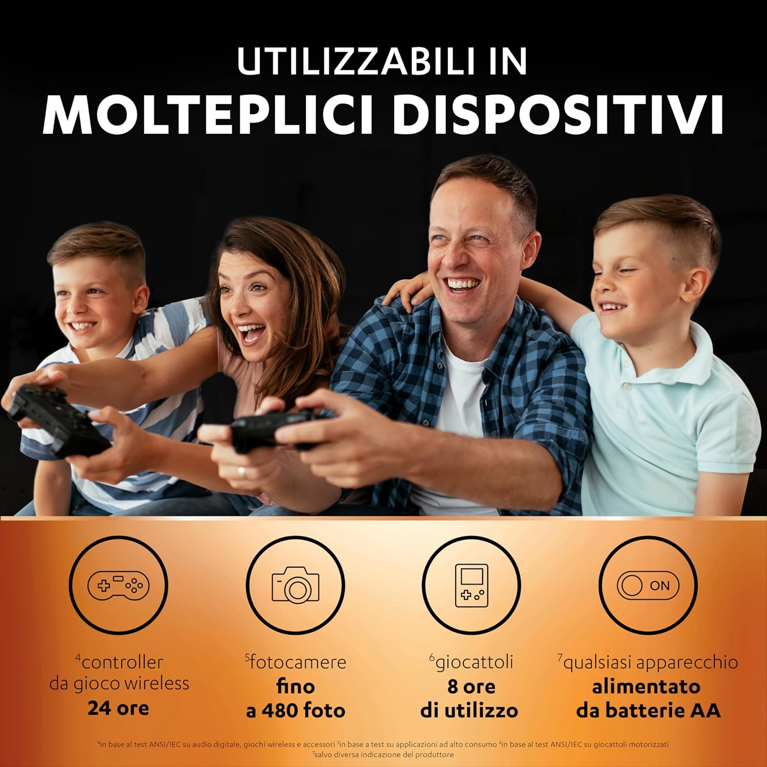 Detalle de Duracell AA Ricaricabili 2500 mAh NiMH (4 pezzi) – pre-caricate, lunga durata
