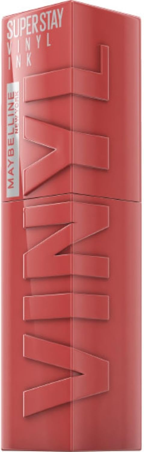 Thumbnail 6 de Maybelline New York Super Stay Vinyl Ink Nude Shock 115 Peppy – rossetto liquido effetto vinilico fino a 16 ore, formula vegana