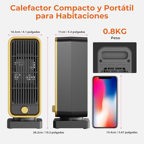 Thumbnail 6 de Fitabok Calefactor 900W PTC Cerámico