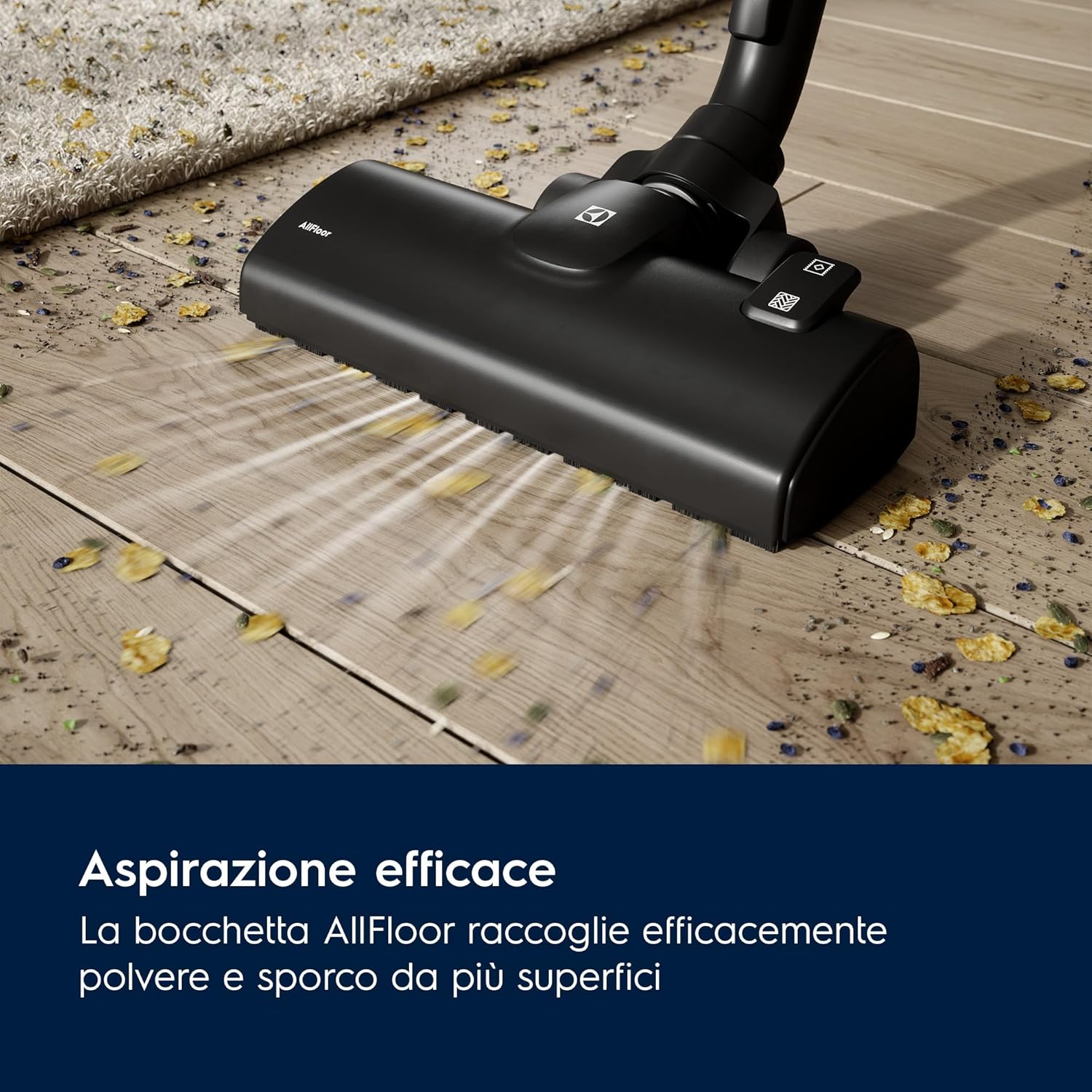 Thumbnail 5 de Electrolux EB51C1OG: Aspirapolvere a sacco 750 W con AllFloor e filtro HEPA