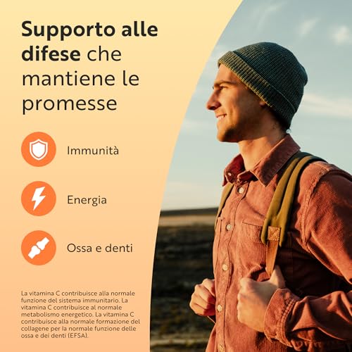 Detalle 2 de Nutravita Vitamina C 1000mg - 6 mesi: integratore vegano per immunità e energia