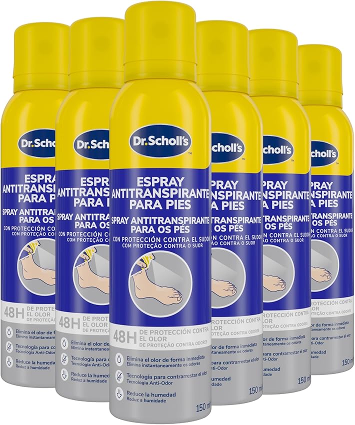 Detalle de Scholl Fresh Step Desodorante Pies 6x150ml