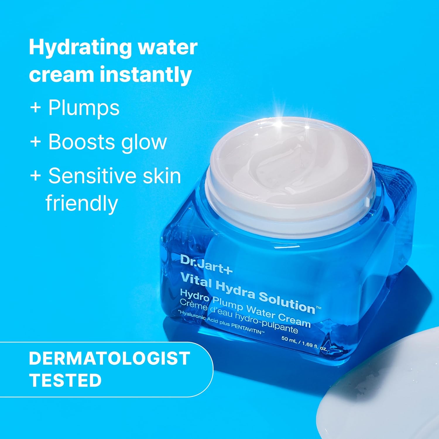 Thumbnail 1 de Dr.Jart+ Vital Hydra Solution Water Cream Glow – Hydrating Hyaluronic Moisturiser 50 ml