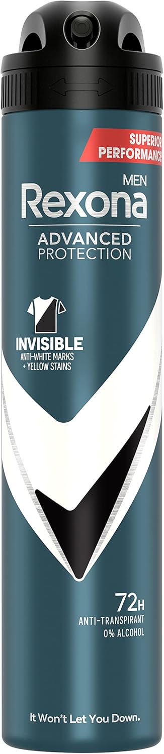 Detalle 2 de Rexona Desodorante Aerosol Protección Avanzada 72h 200ml Pack de 6
