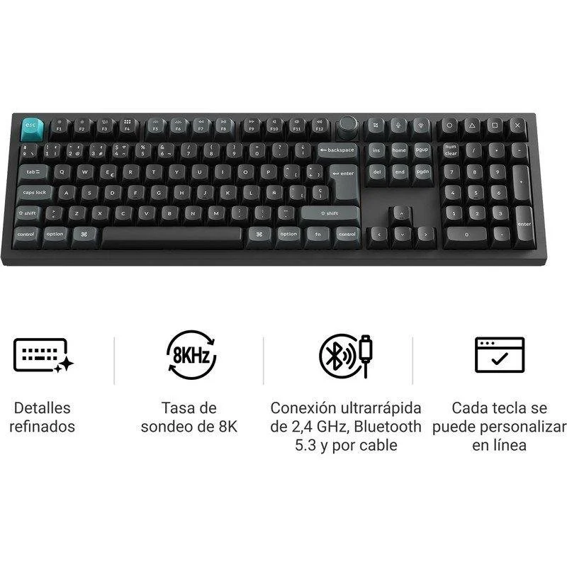 Thumbnail 3 de Keychron Q6 Ultra 8K: teclado mecánico inalámbrico full size adaptable y rápido