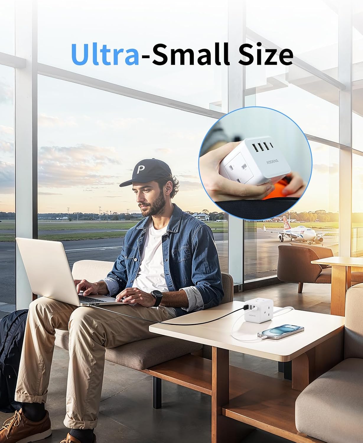 Thumbnail 6 de Extension lead with 4 USB slots, 1.5m