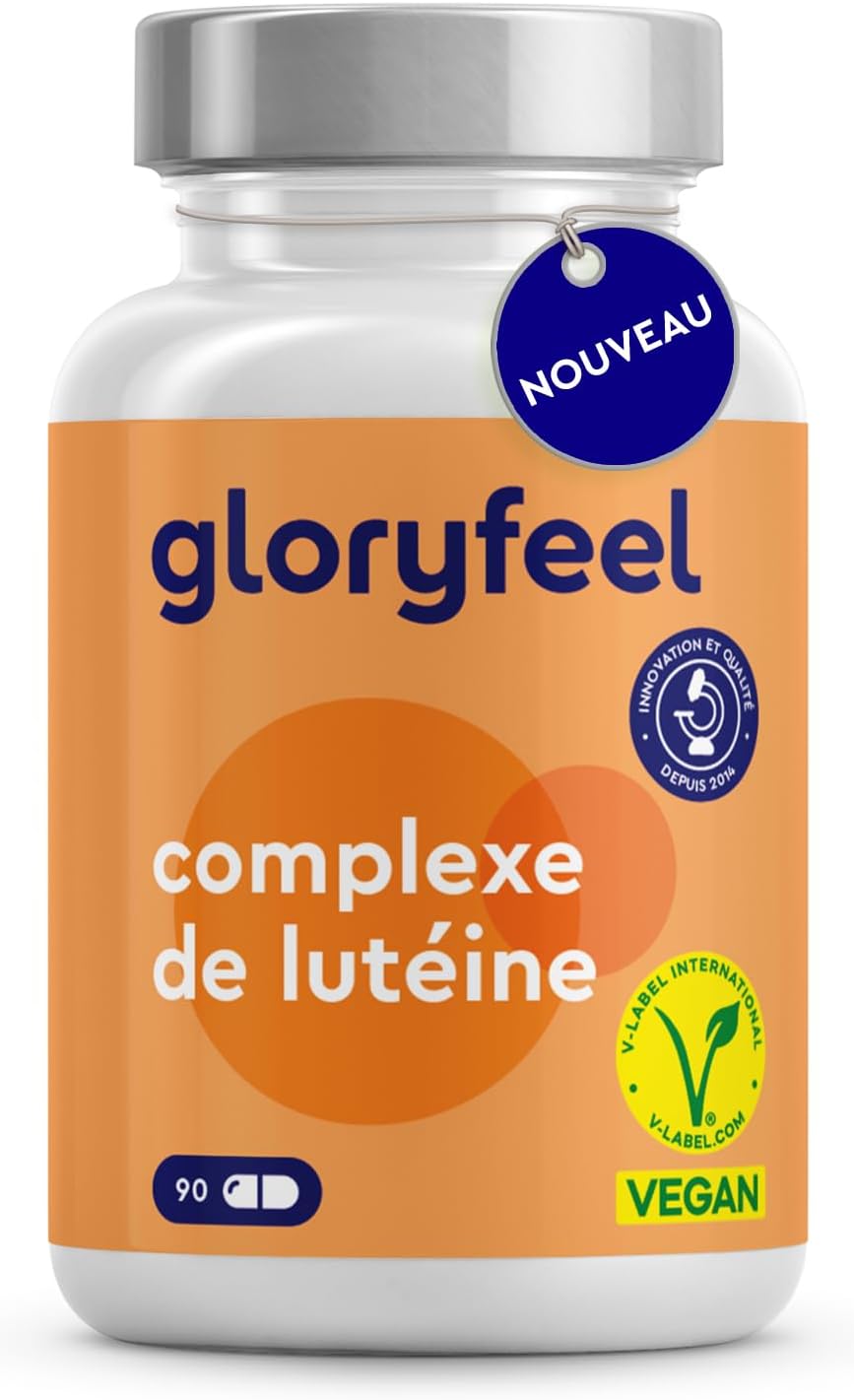 Detalle de Lutéine & Zéaxanthine Capsules – Complément Santé pour les Yeux, 90 gélules Végane (3 mois)