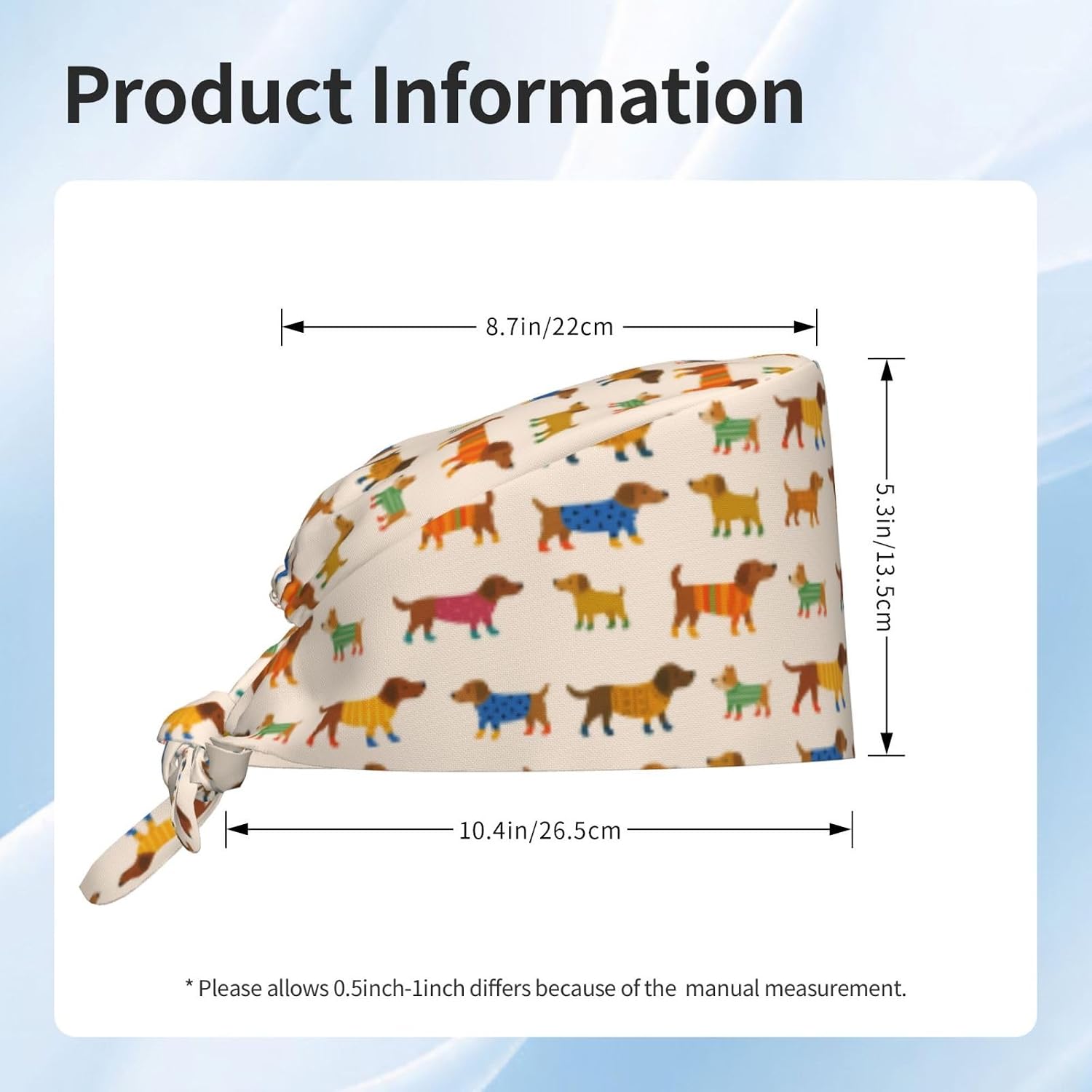 Detalle 1 de Surgical Scrub Cap in Polyester