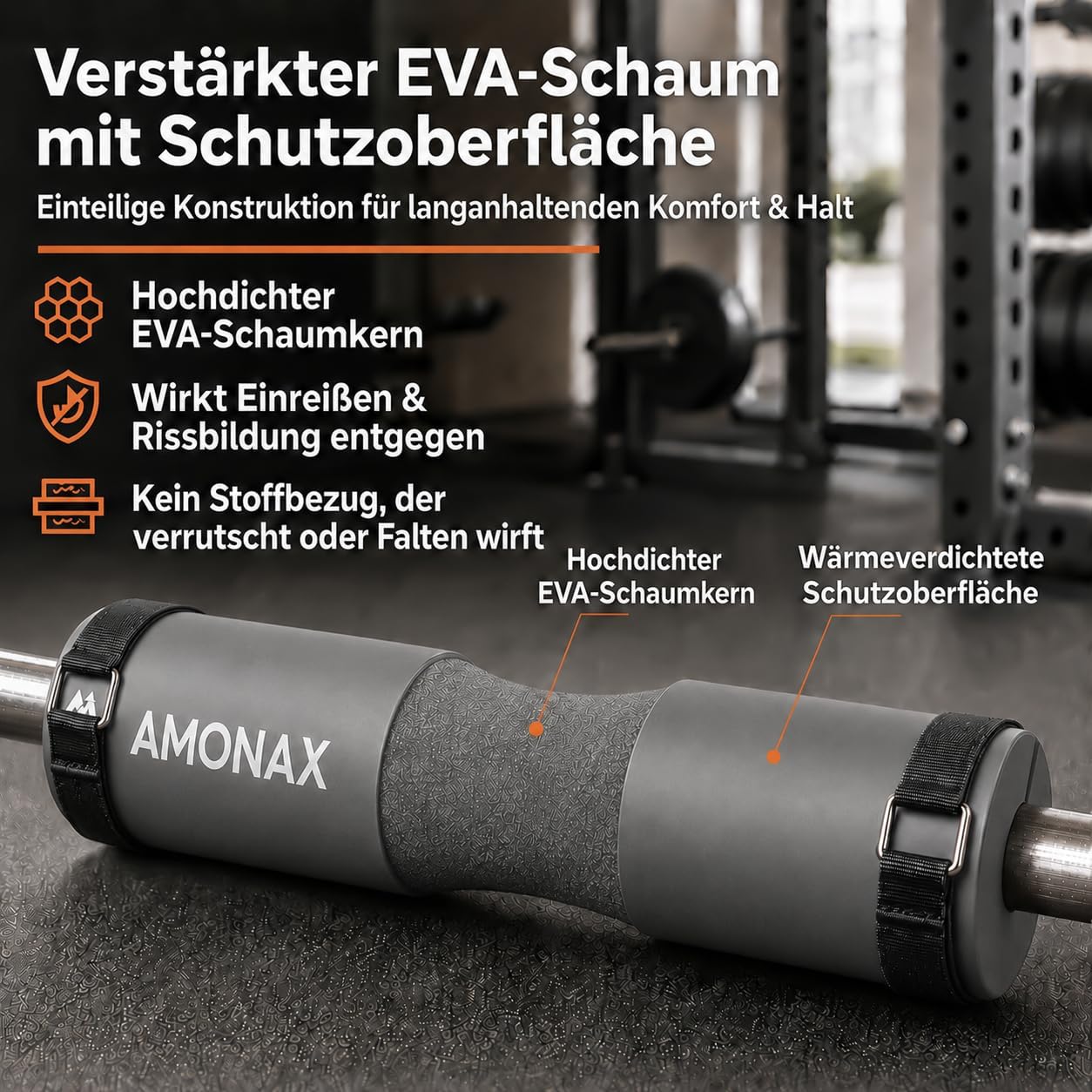 Thumbnail 6 de Amonax Langhantel-Polster – Extra dickes Nackenpolster für Kniebeugen, Hip Thrust und mehr