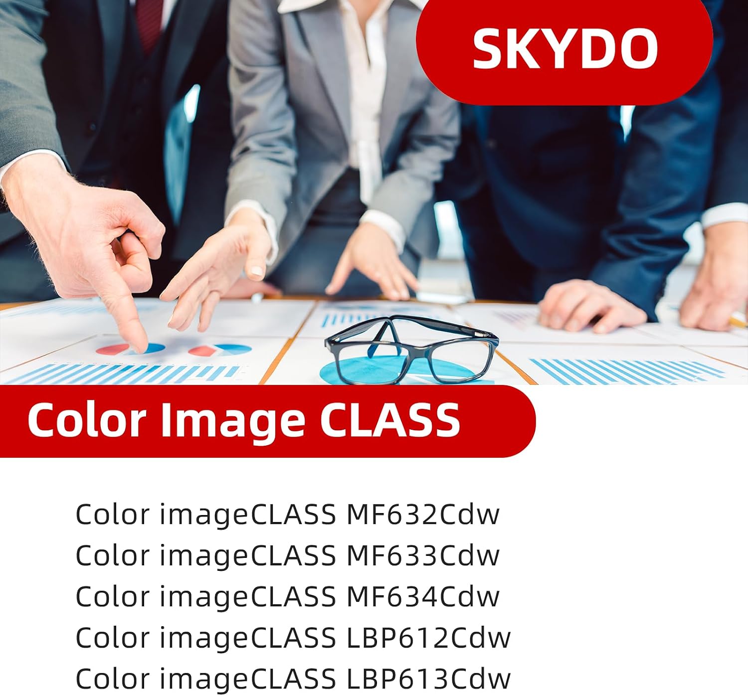 Detalle 2 de Skydo 045H Black Toner Cartridge, 2-Pack for Canon Laser Printers