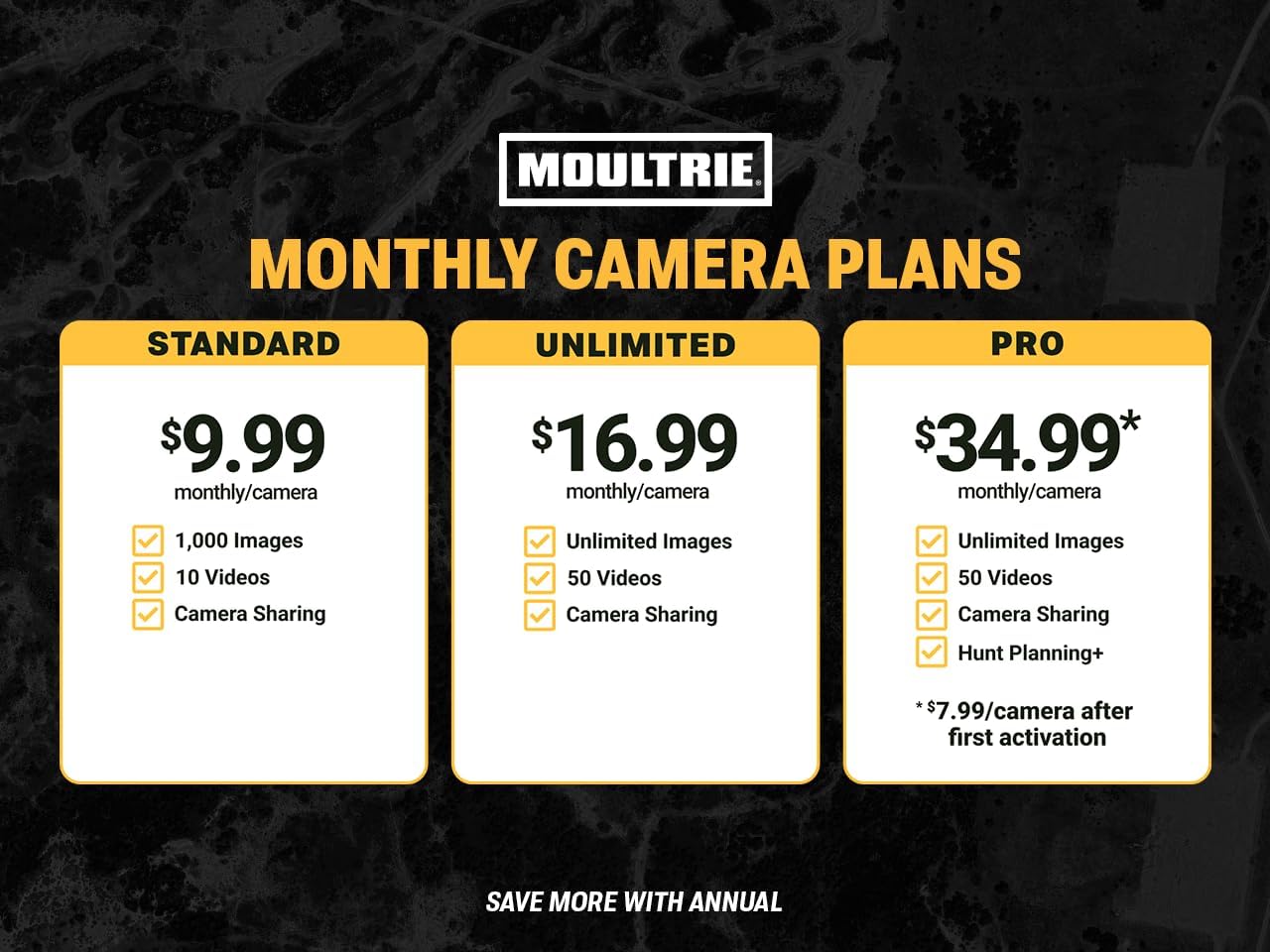 Thumbnail 6 de Moultrie EDGE 3 PRO Cellular Trail Camera, 50MP, 1440p Video, No-Glow Flash