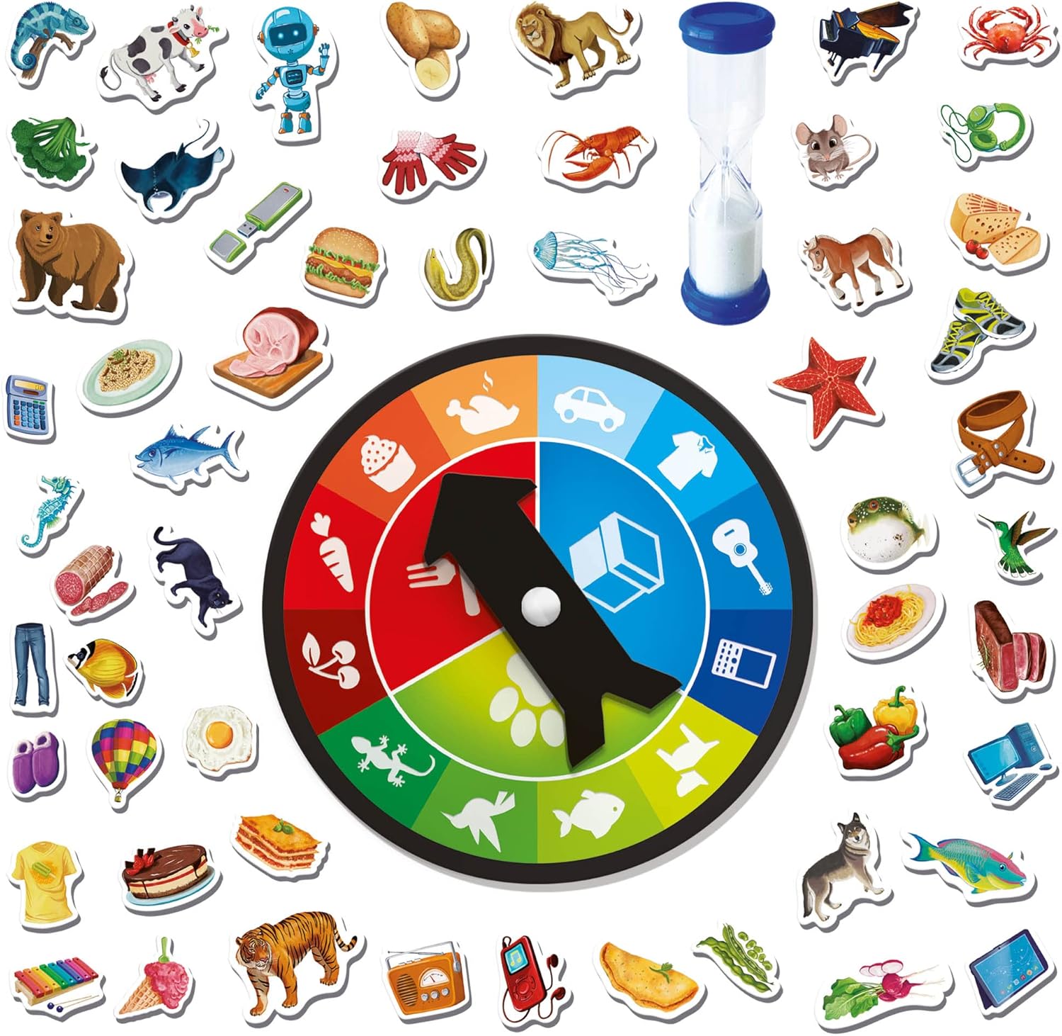 Detalle de HEADU Observaction – Concentration et Logique, Jeu de Société pour enfants (5–10 ans) – Made in Italy