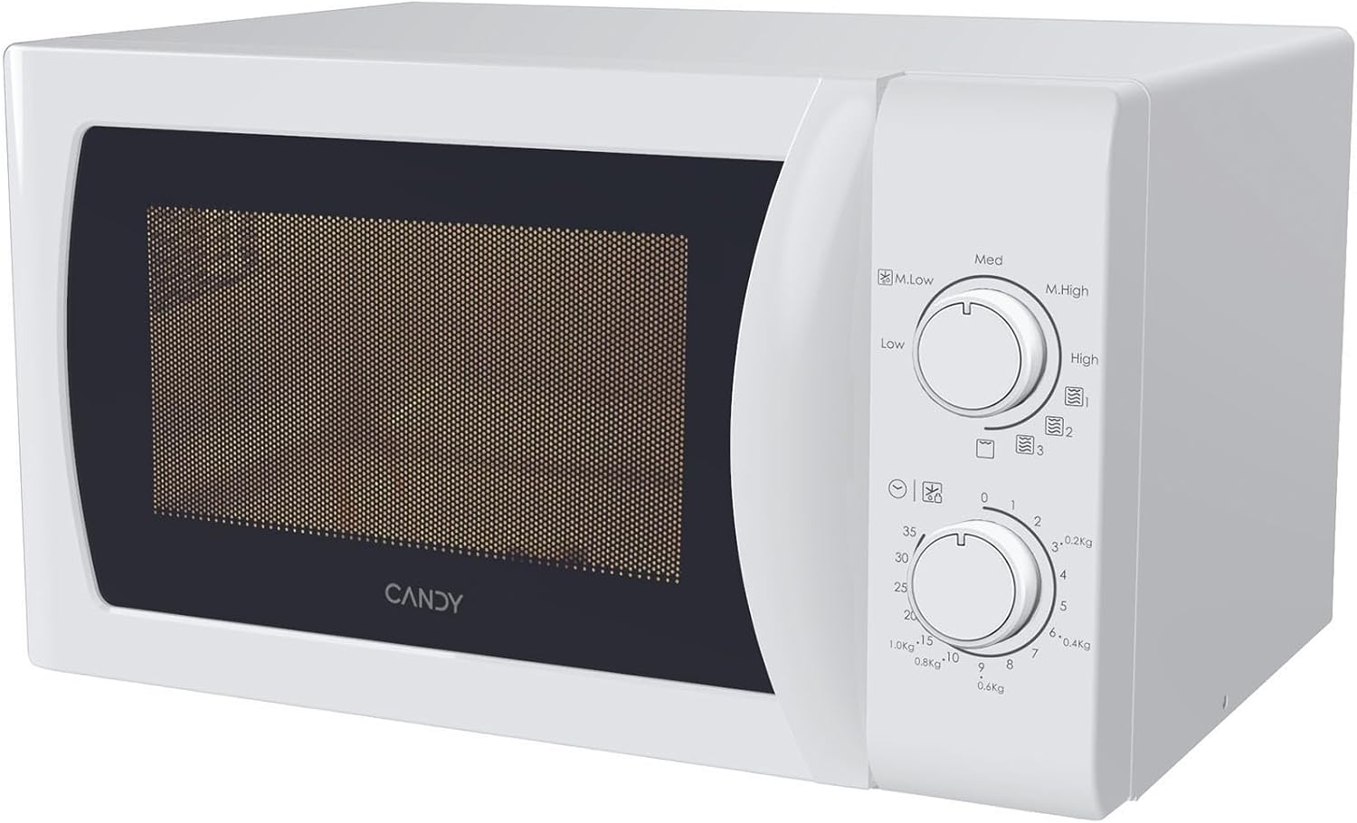 Detalle de Candy Idea CMG20SMW microonde con grill da 20 litri e 5 livelli di potenza