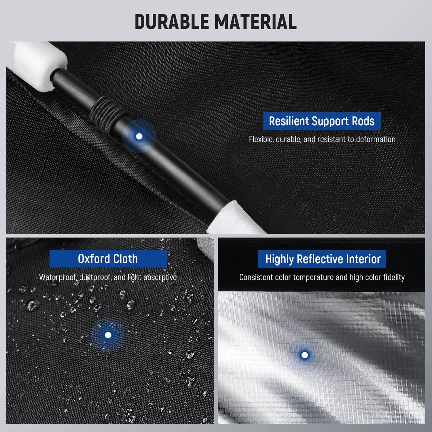 Thumbnail 2 de NEEWER NS15S 15.7x15.7in Quick Setup Foldable Softbox – Bowens Mount compatible