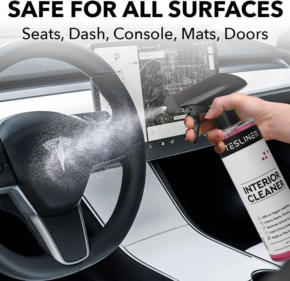 Detalle de TesLiner Seat Cleaner for Vegan Leather