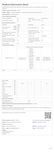 Thumbnail 8 de COMFEE' Frigorifero Senza Congelatore 230L – 55x142 cm, Bianco
