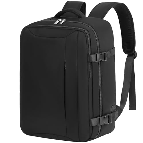 Detalle de Lossga Mochila de Viaje Cabina 55x35x20 cm: comodidad y organización para cabinas de avión