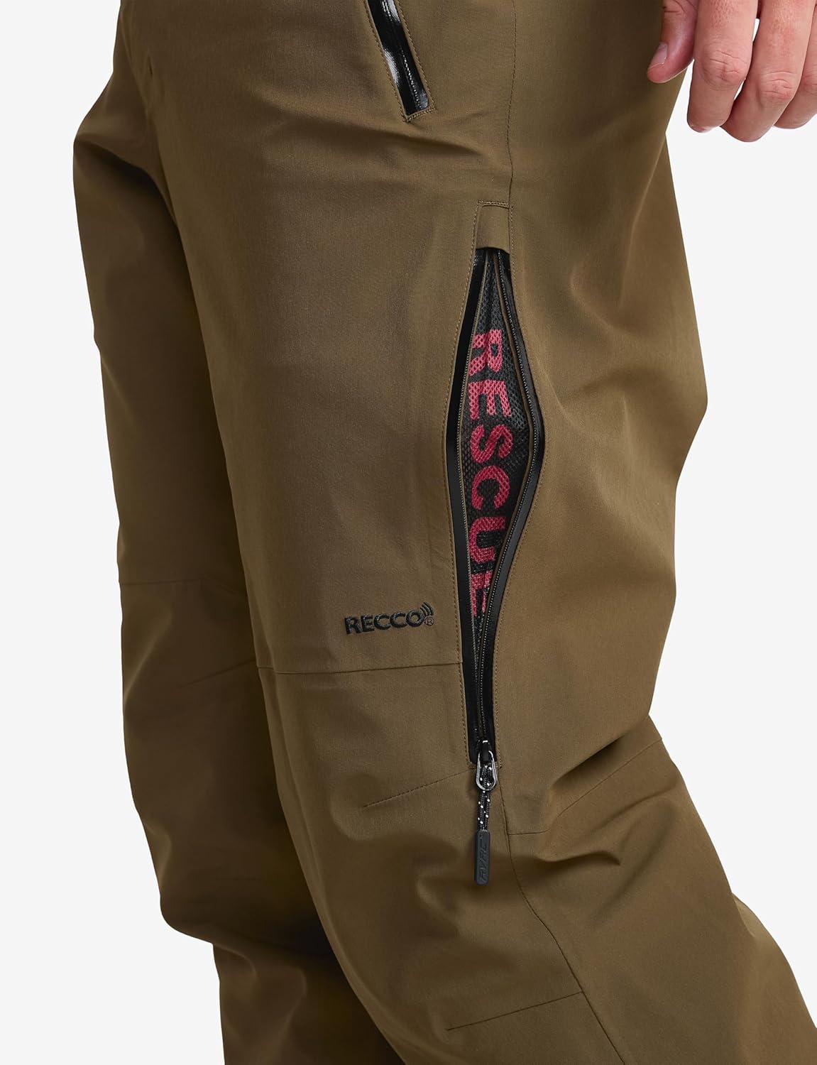 Thumbnail 4 de Pantalon imperméable RevolutionRace Cyclone 3L Shell pour homme avec réflecteurs RECCO