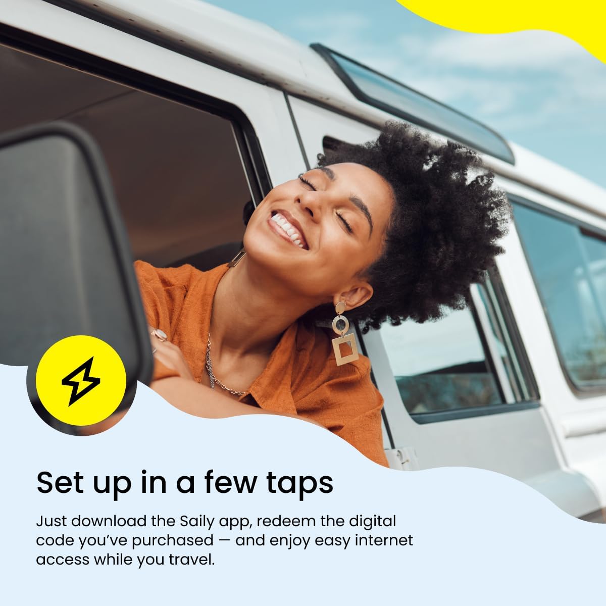 Detalle de Saily eSIM Data Plan for the USA — 10GB/30 Days (Digital Code)