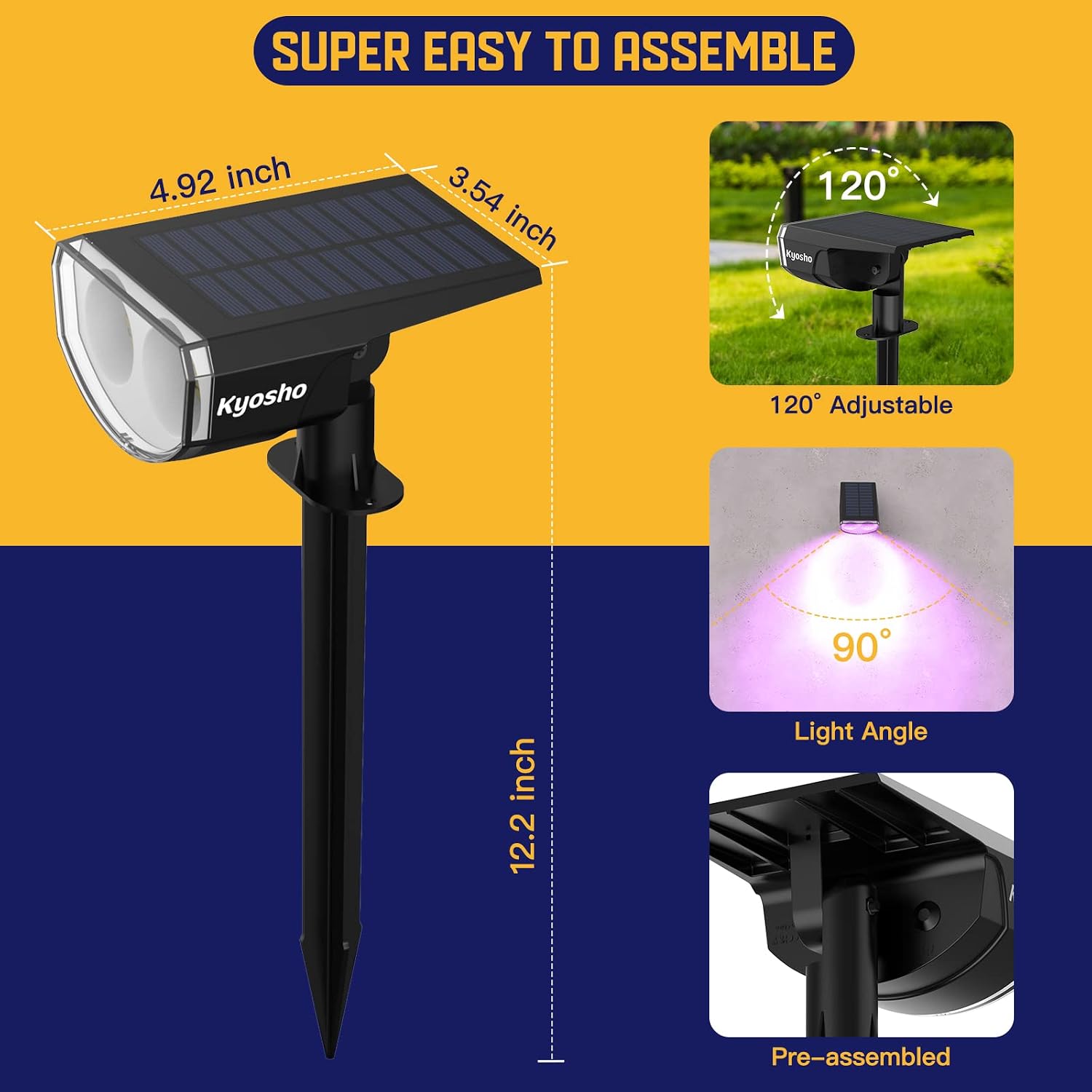 Detalle 2 de Kyosho Solar Spotlights 2-Pack